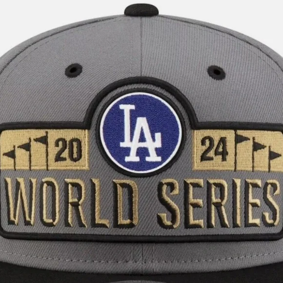 Dodgers New Era 2024 National League Champions Locker Room Hat, NEW - Picture 3 of 8